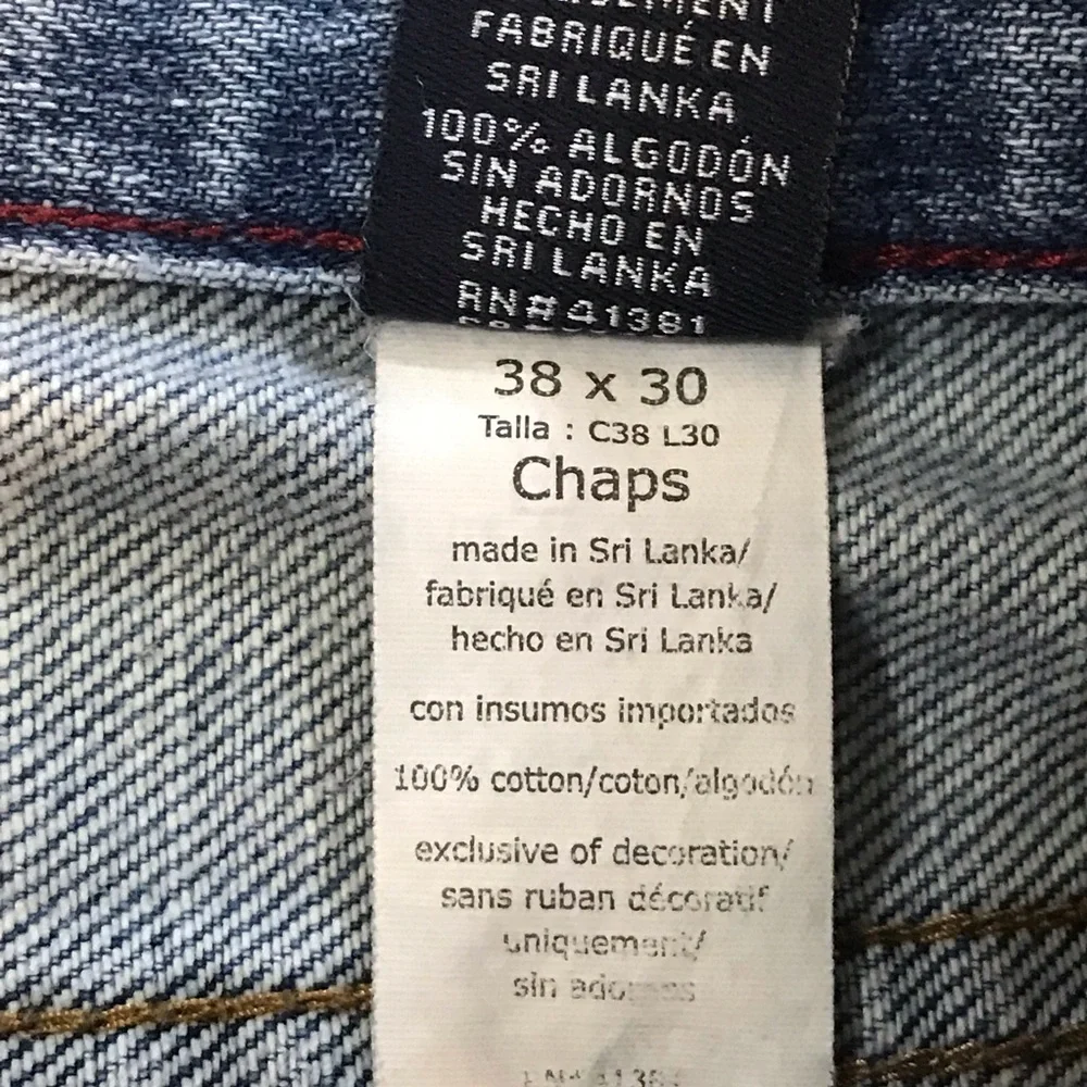 Chaps denim straight